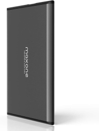 Maxone 500GB Slim External Hard Drive: $34.60 $27.68 at Amazon