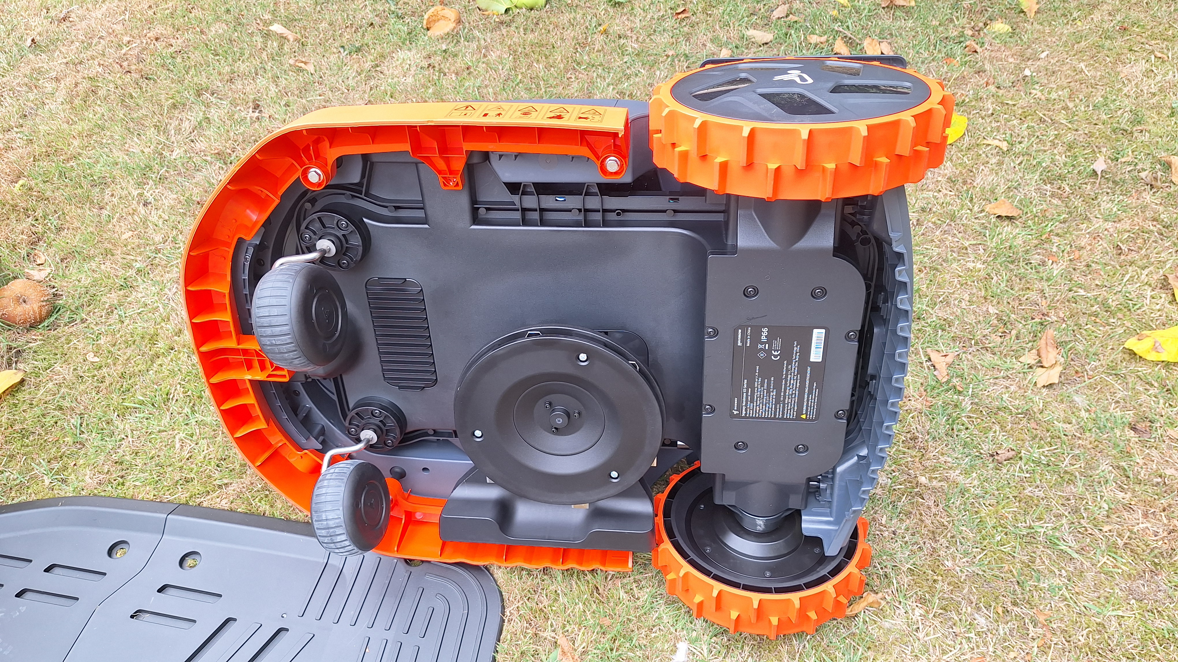Segway Navimow X350 robot lawn mower on tester&#039;s lawn
