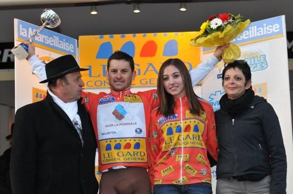 Anthony Ravard (Ag2r-La Mondiale) also kept the race leader's red jersey