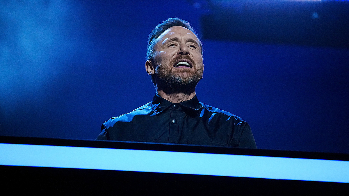 David Guetta at the MTV EMAs
