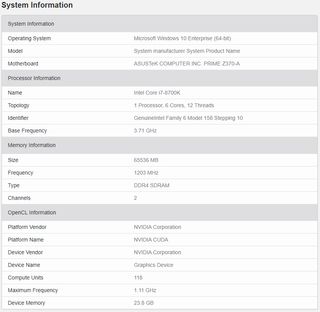 Nvidia GPU With 7,552 CUDA Cores
