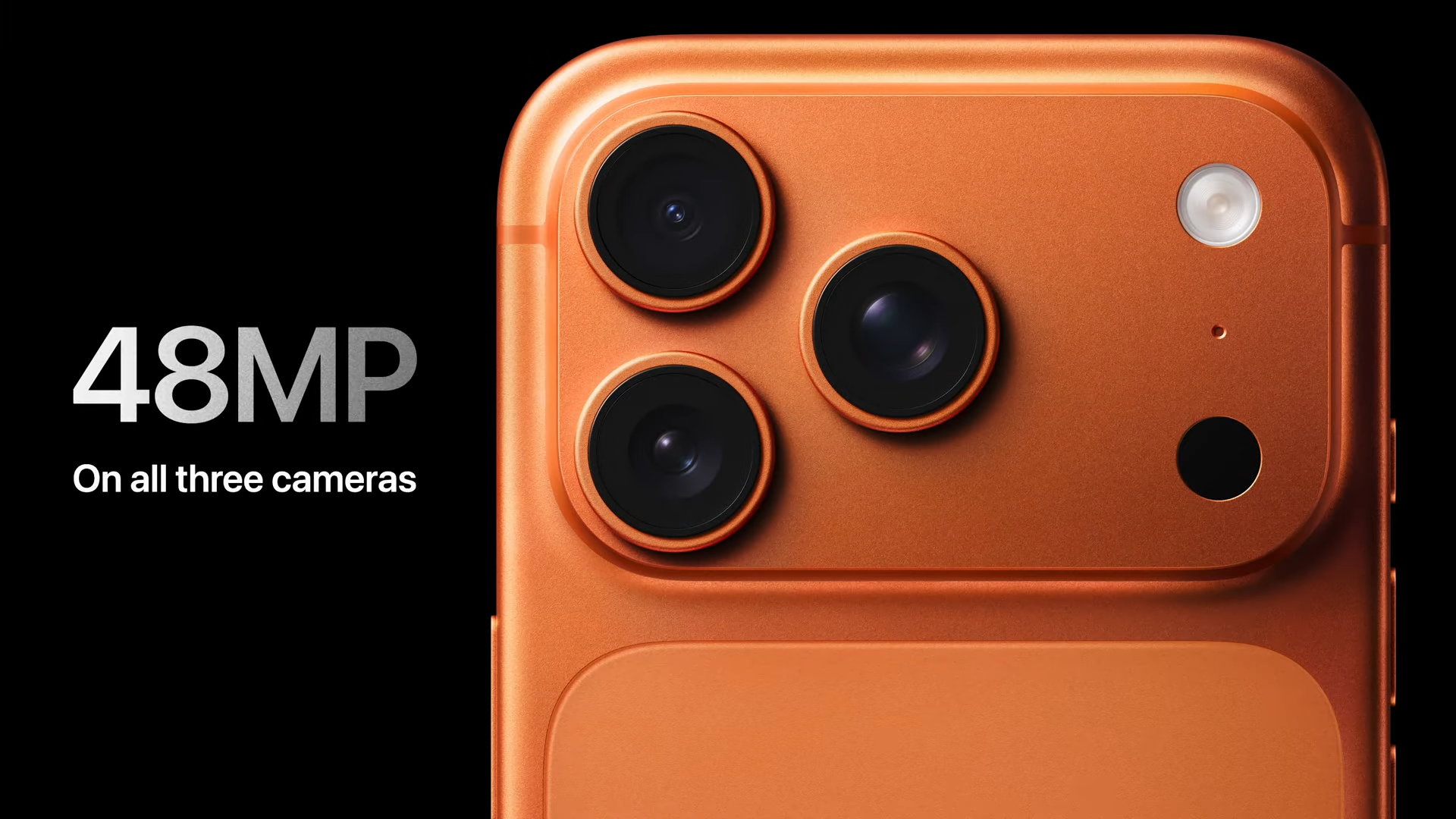 iPhone 17 Pro cameras
