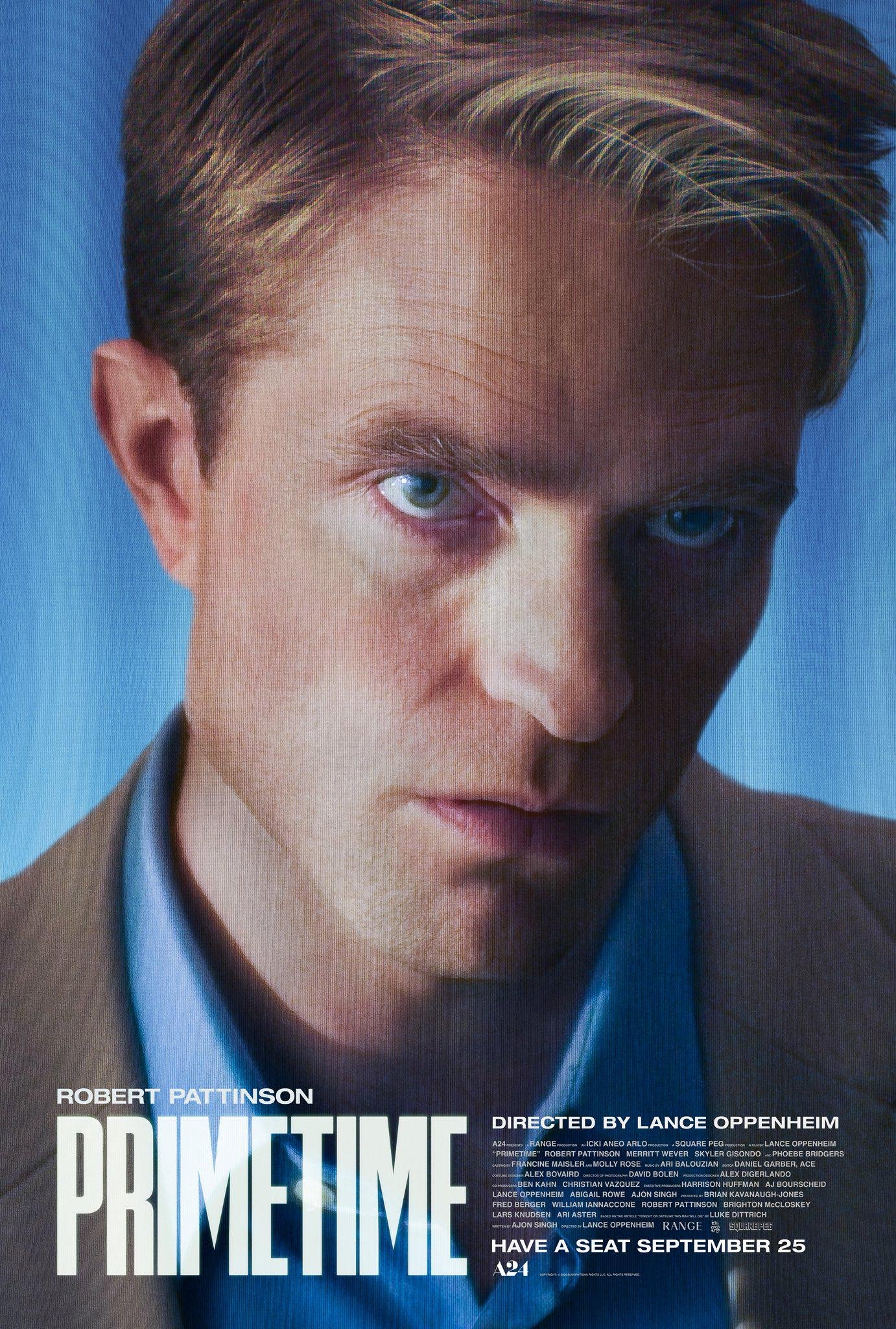 Primetime poster starring Robert Pattison as Chris Hansen