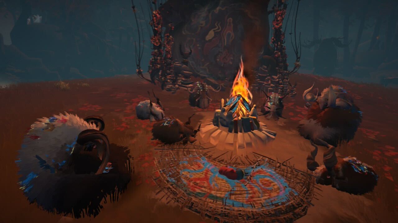 Screenshots from Herdling, played on Switch 2