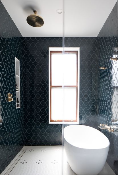 Should You Tile Every Wall in a Bathroom | Livingetc