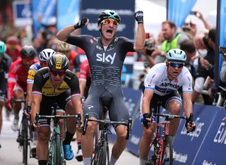 Elia Viviani wins the Cyclassics Hamburg