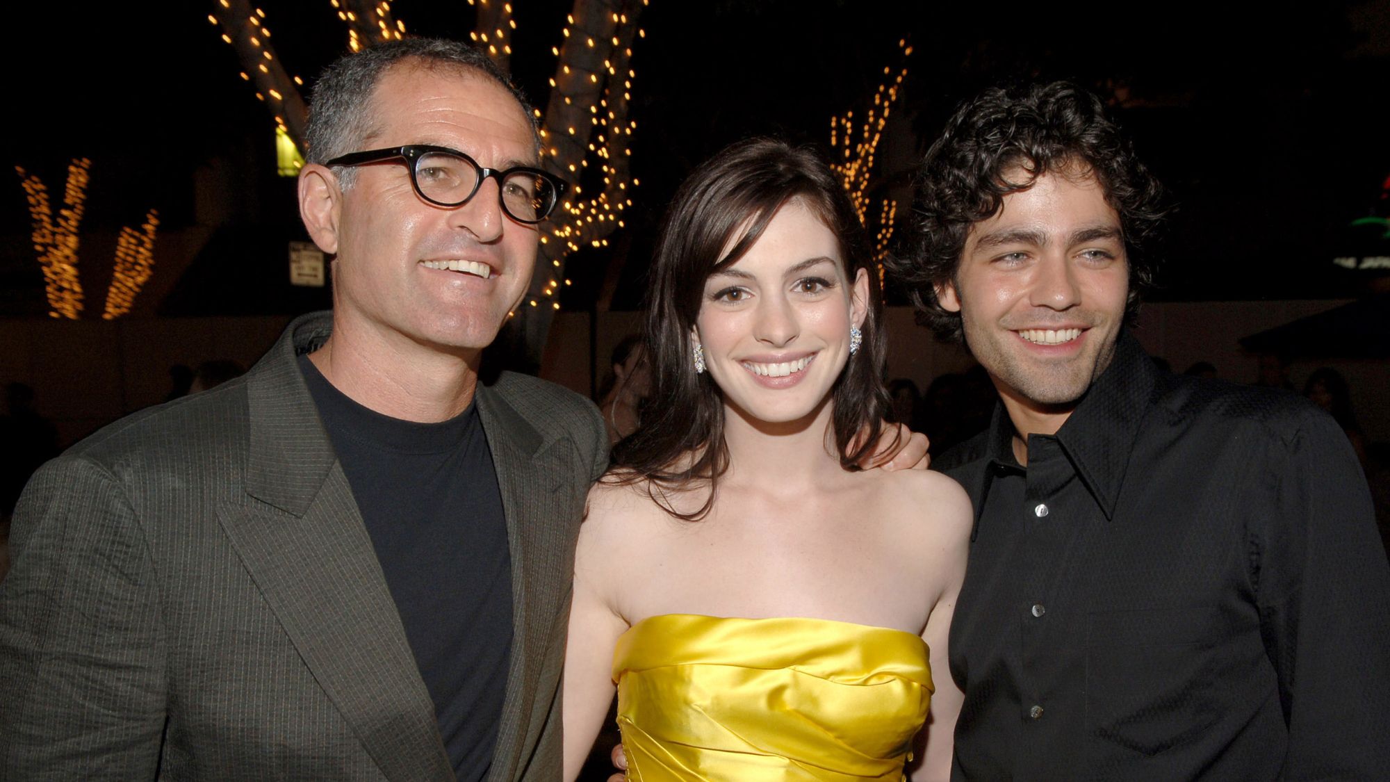 David Frankel, Anne Hathaway and Adrian Grenier at the 2006 Los Angeles Film Festival