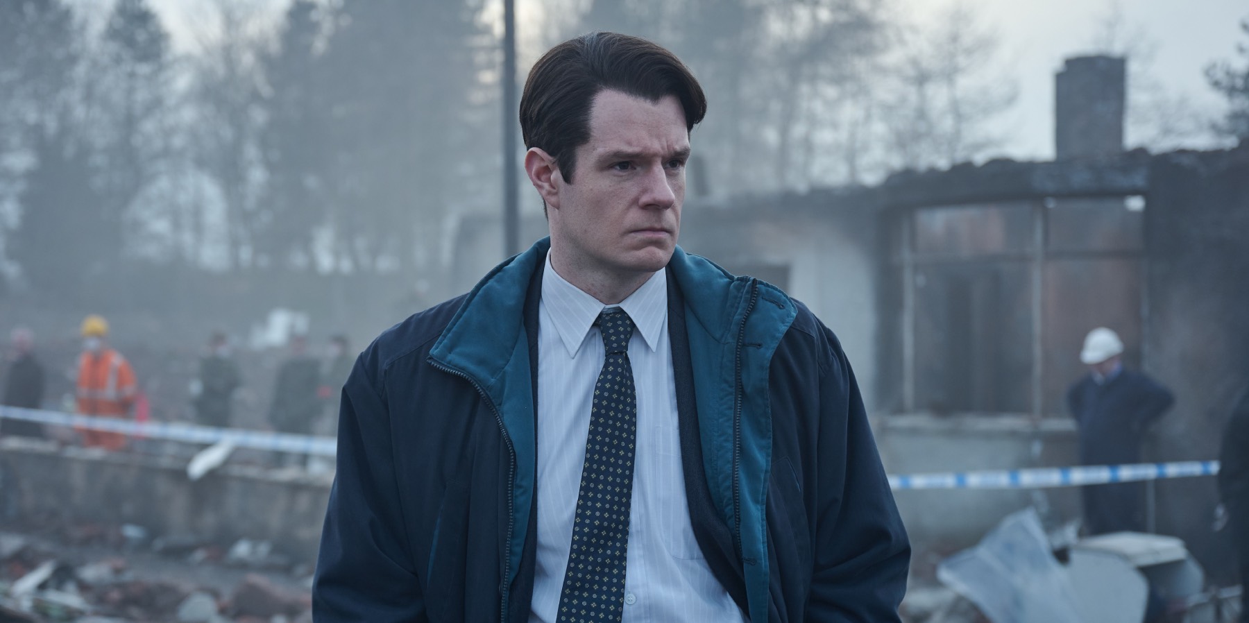 Connor Swindells as DS Ed McCusker in The Bombing of Pan Am 103