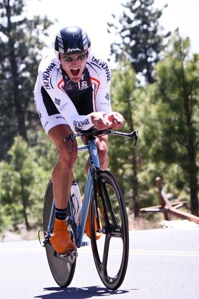 Elite men's silver medalist Dan Harm.