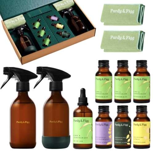 Purdy &amp;amp; Figg Complete Starter Kit | Counter Clean | Bathroom &amp;amp; Oh! De Loo
