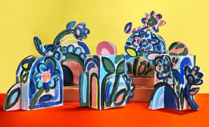 Art John Booth’s ceramic urns for ’A Colourful Life