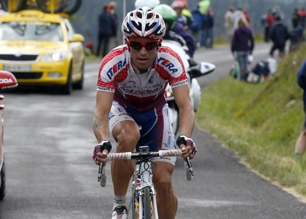 Alexandr Kolobnev (Katusha) became the first rider to test positive.