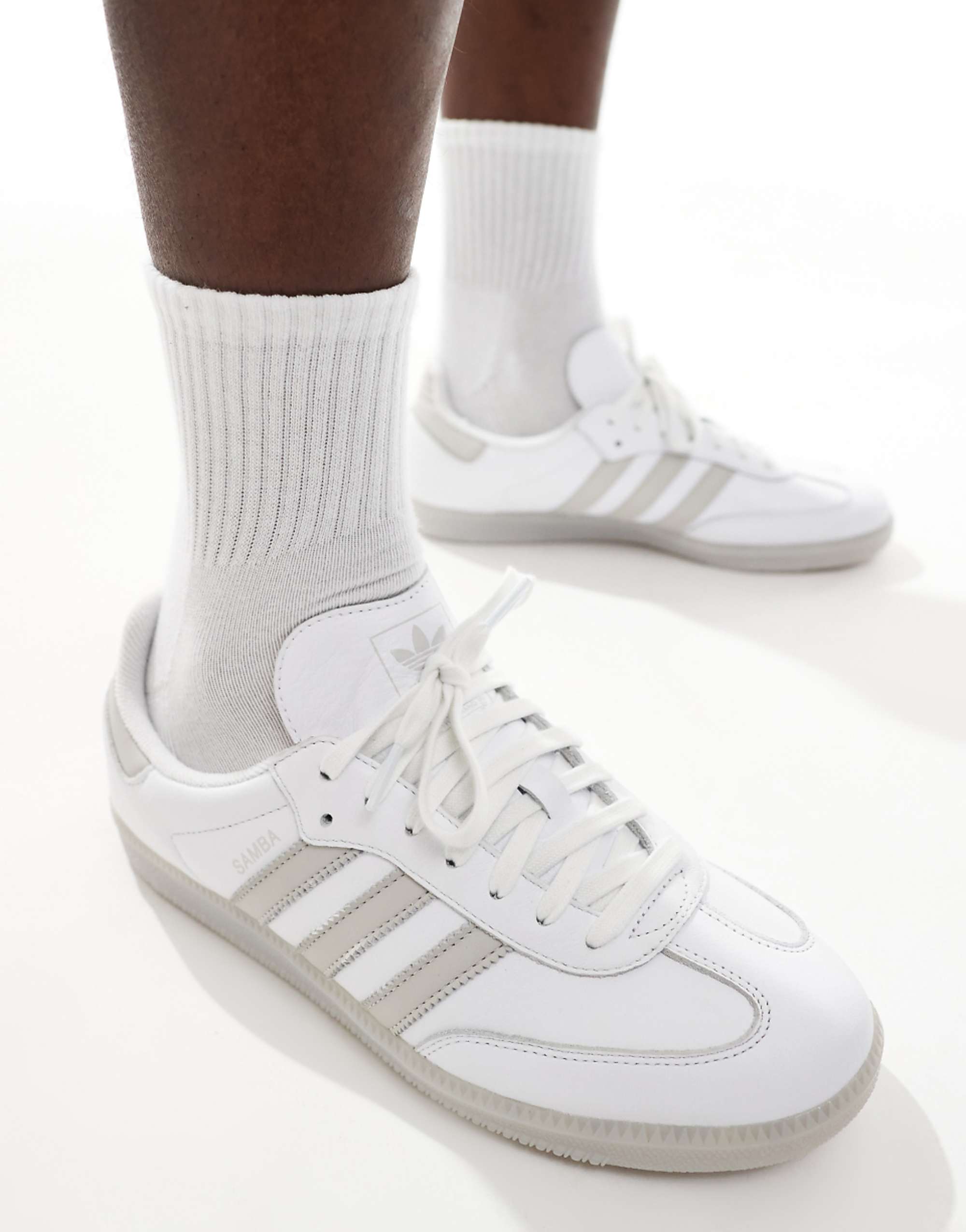 Adidas Originals Samba Og Shoes in Cloud White / Grey One / Cloud