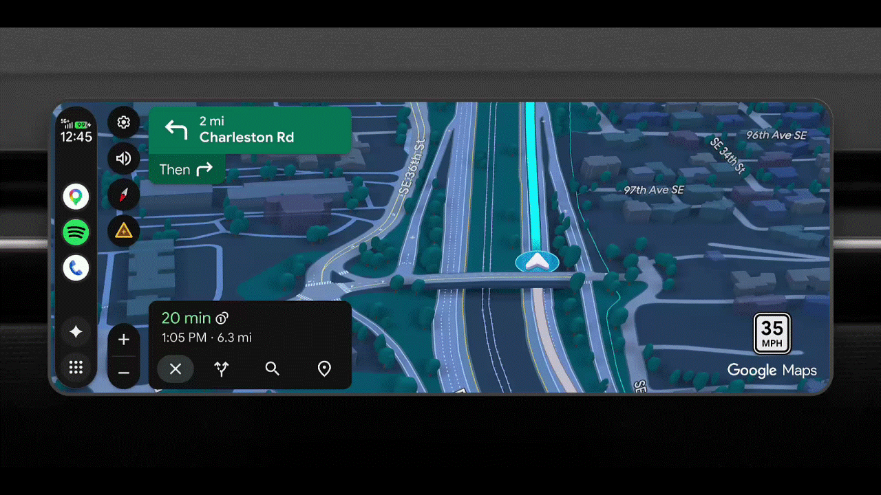 Android Auto Magic Cue.