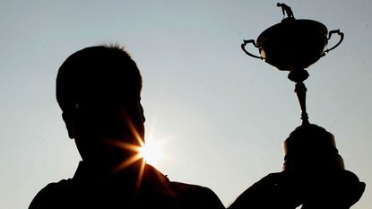 USA Ryder Cup Captains silhouette