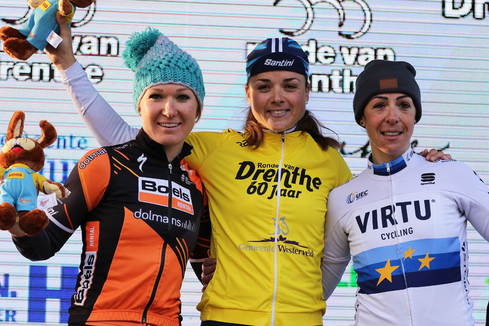 The podium in Drentse Acht van Westerveld