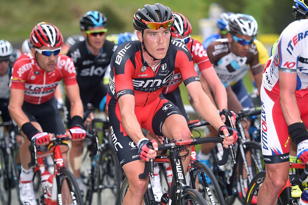 Rohan Dennis (BMC) mid-peloton