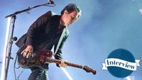 Troy Van Leeuwen of Queens of the Stone Age plays Riot Fest 2023 in Chicago