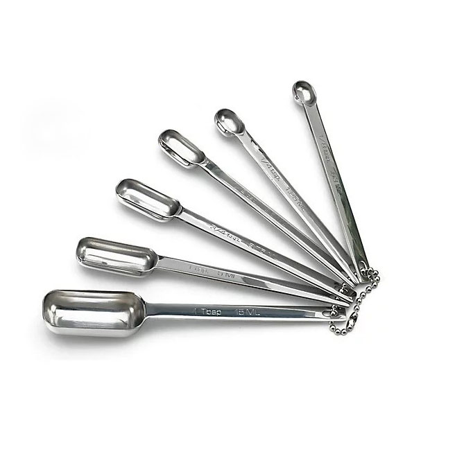 RSVP Set of 6 Spice Measuring Spoons