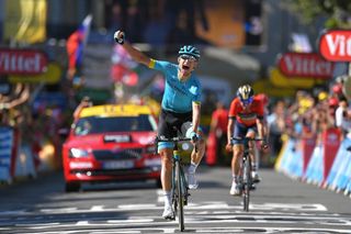 Magnus Cort Nielsen wins stage 15 at the Tour de France