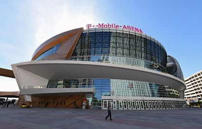 T-Mobile Arena in Las Vegas.