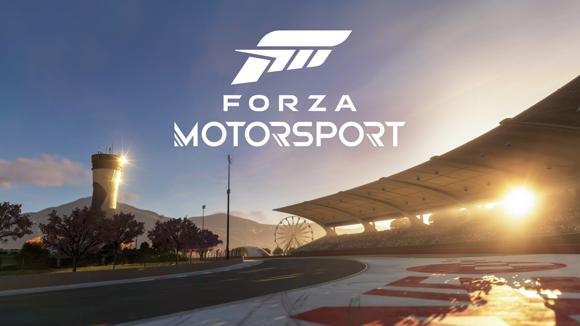 Key art for Forza Motorsport (2023).