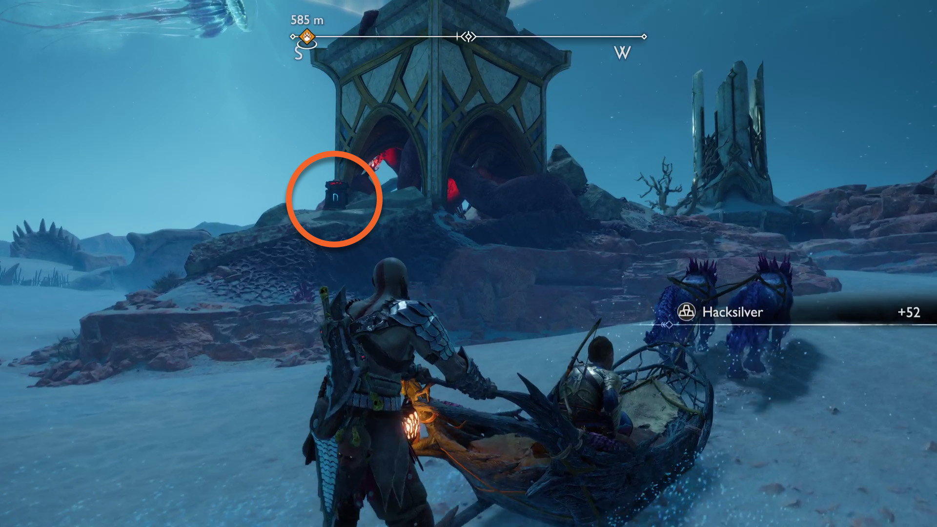 God of War Ragnarok runic Nornir chests in Alfheim