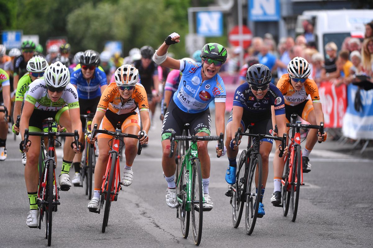 Stage victory for Marianne Vos (WM3 Pro Cycling) helped seal the overall victory