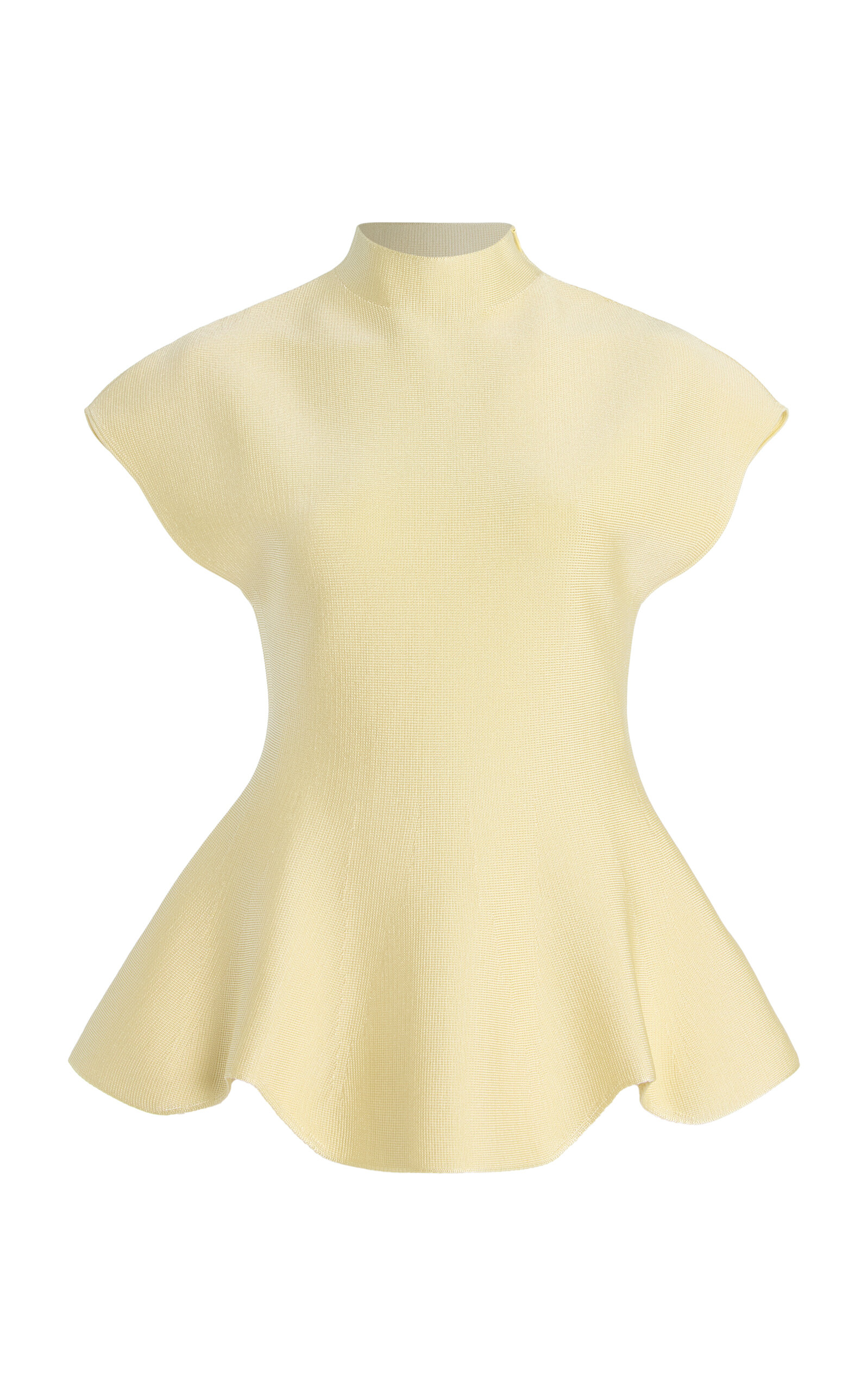 Andra Knit Peplum Top
