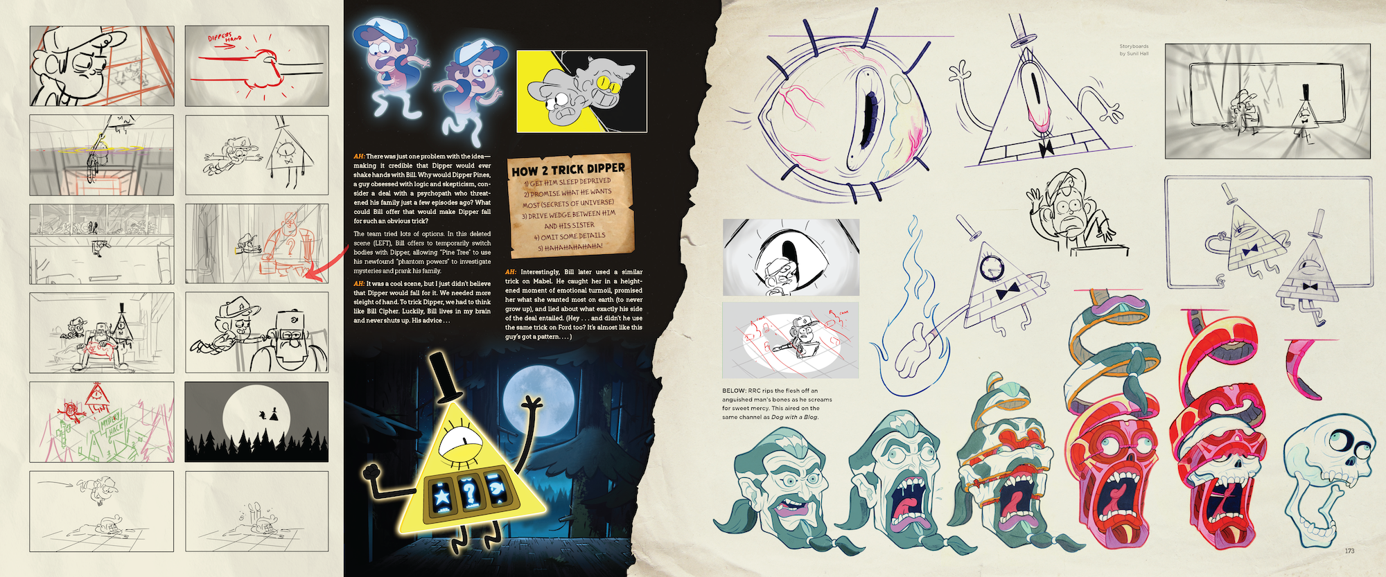 Summerween sample page 3 from The Art of Gravity Falls