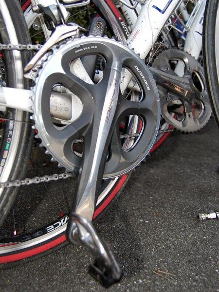 Fr&eacute;d&eacute;ric Guesdon (Fran&ccedil;aise des Jeux) will use 53/44T chainrings for Paris-Roubaix, as many of his competitors.