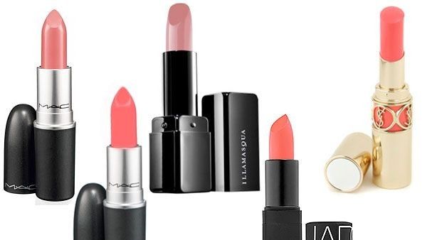 Coral lipsticks
