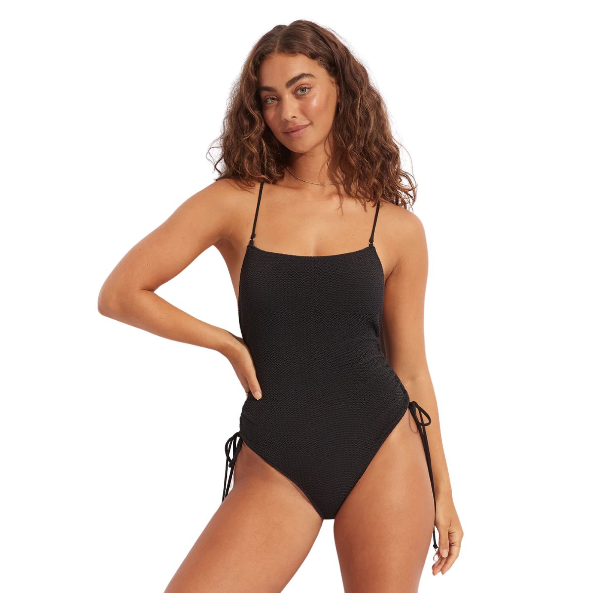 seafolly sea dive One Piece - Black