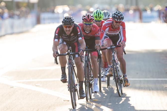 Jacob Kauffmann (Garneau Quebecor) with one to go.