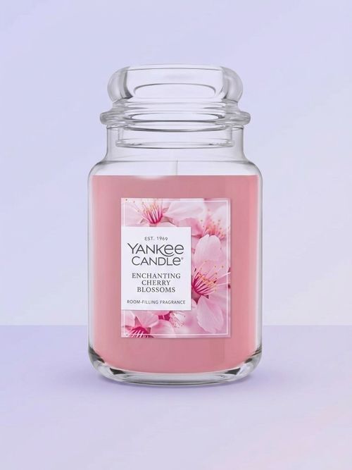 Yankee Candle Enchanted Cherry Blossoms, 22oz