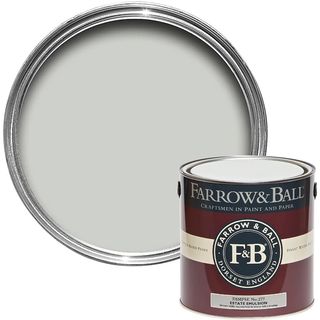 best living room paint in Gray Dimpse by farrow and Ball