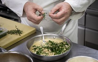 John Williams, the executive chef at The Ritz in London, cooks The Prince of Wales’s best-loved recipe, pheasant crumble pie