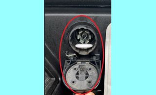 AirTag Vehicle External Electrical Connection Port