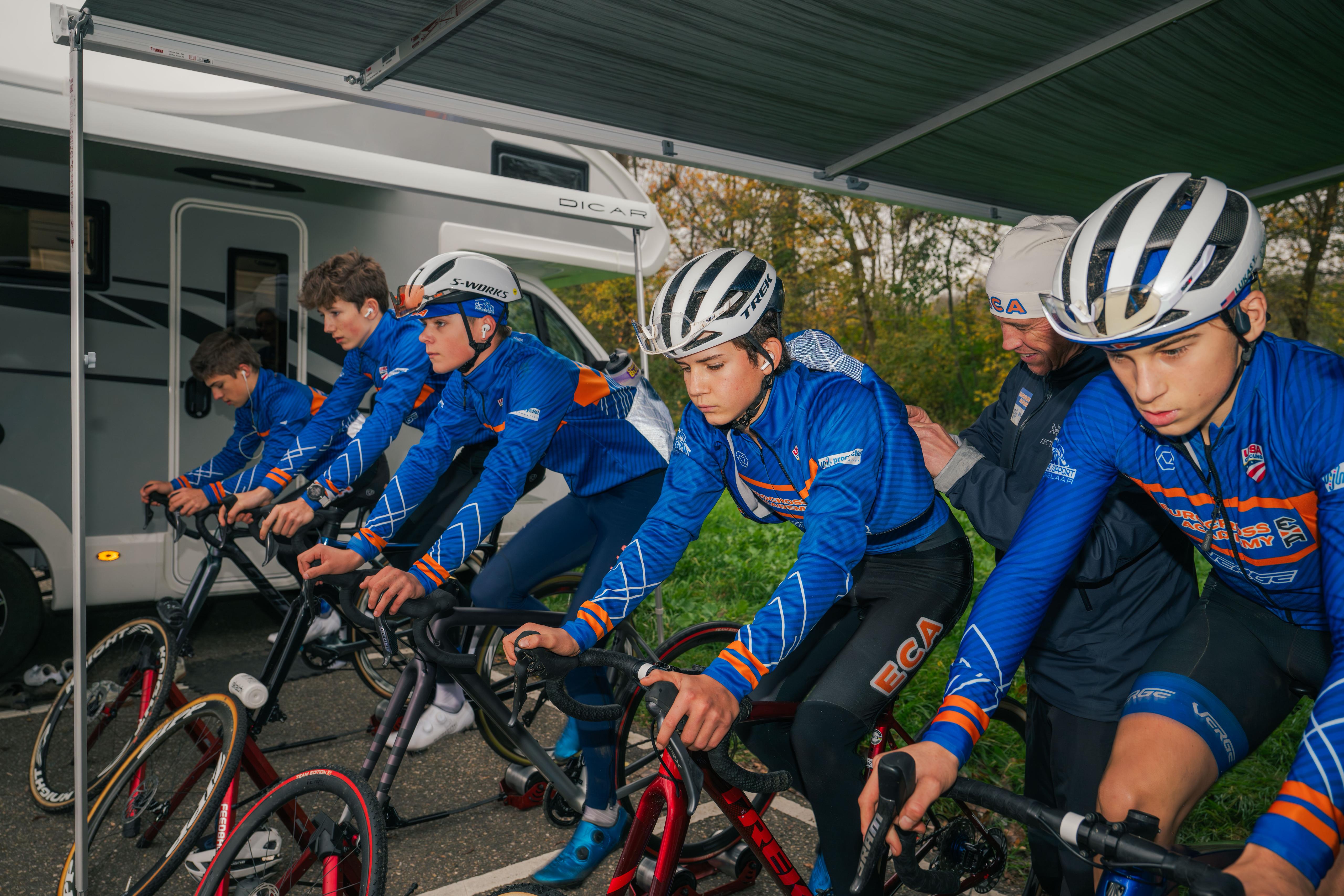 ECA 15-16 men ready to roll at Spijkenisse in the Netherlands