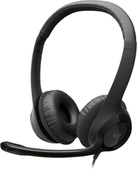 Logitech H390 wired headphones w/ mic