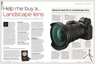 DCam 249 help me buy landscape lens