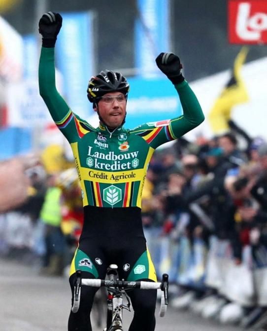 It's Belgian title number seven for Sven Nys in January, 2010 at Oostmalle