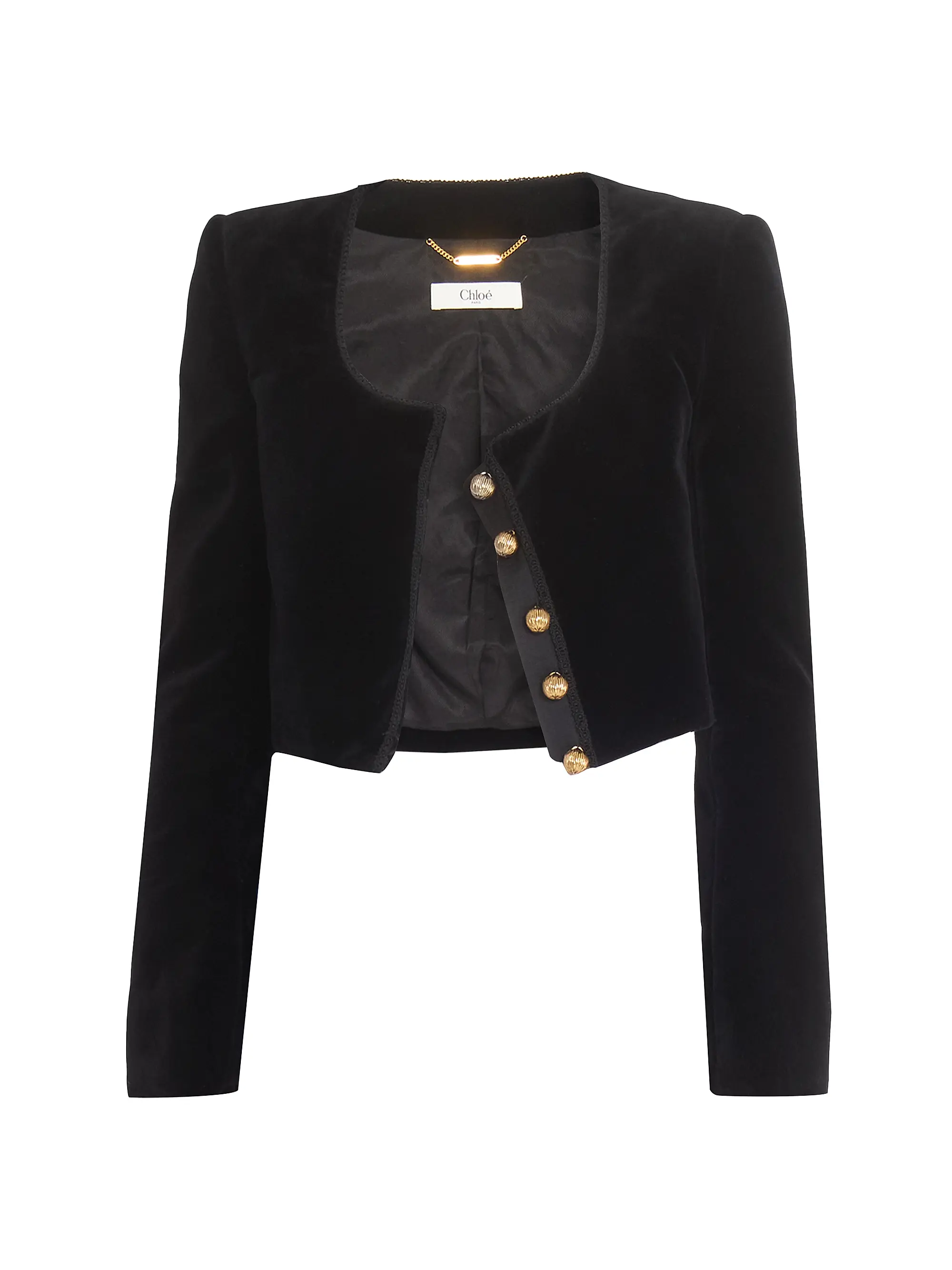 Velvet Crop Jacket