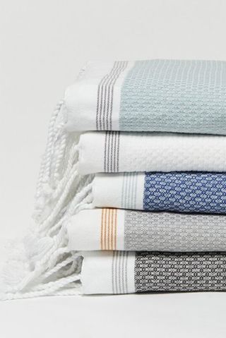 Mediterranean 6 Piece 100% Cotton Towel Set