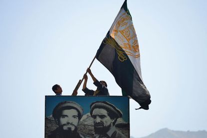 Afghan men in Panjshir.