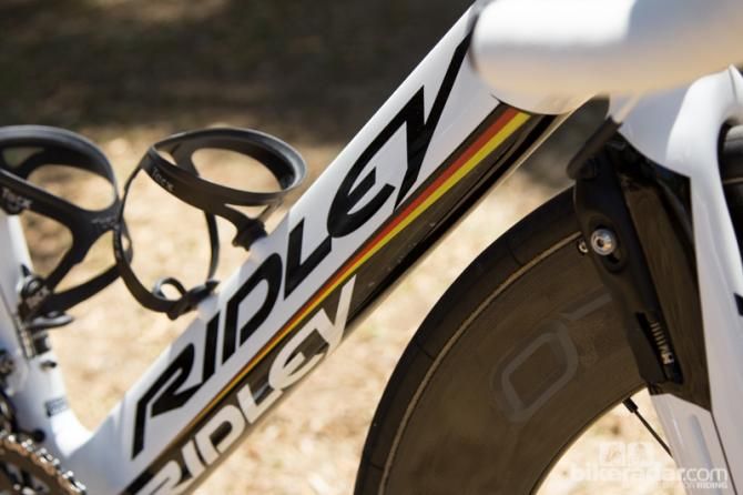More German National Champion stripes for Greipel