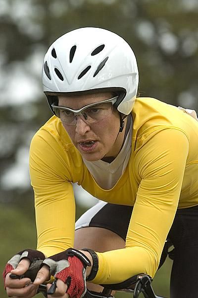 Bronwyn Ryan from the Australian Capital Territory riding into third place and a bronze medal.