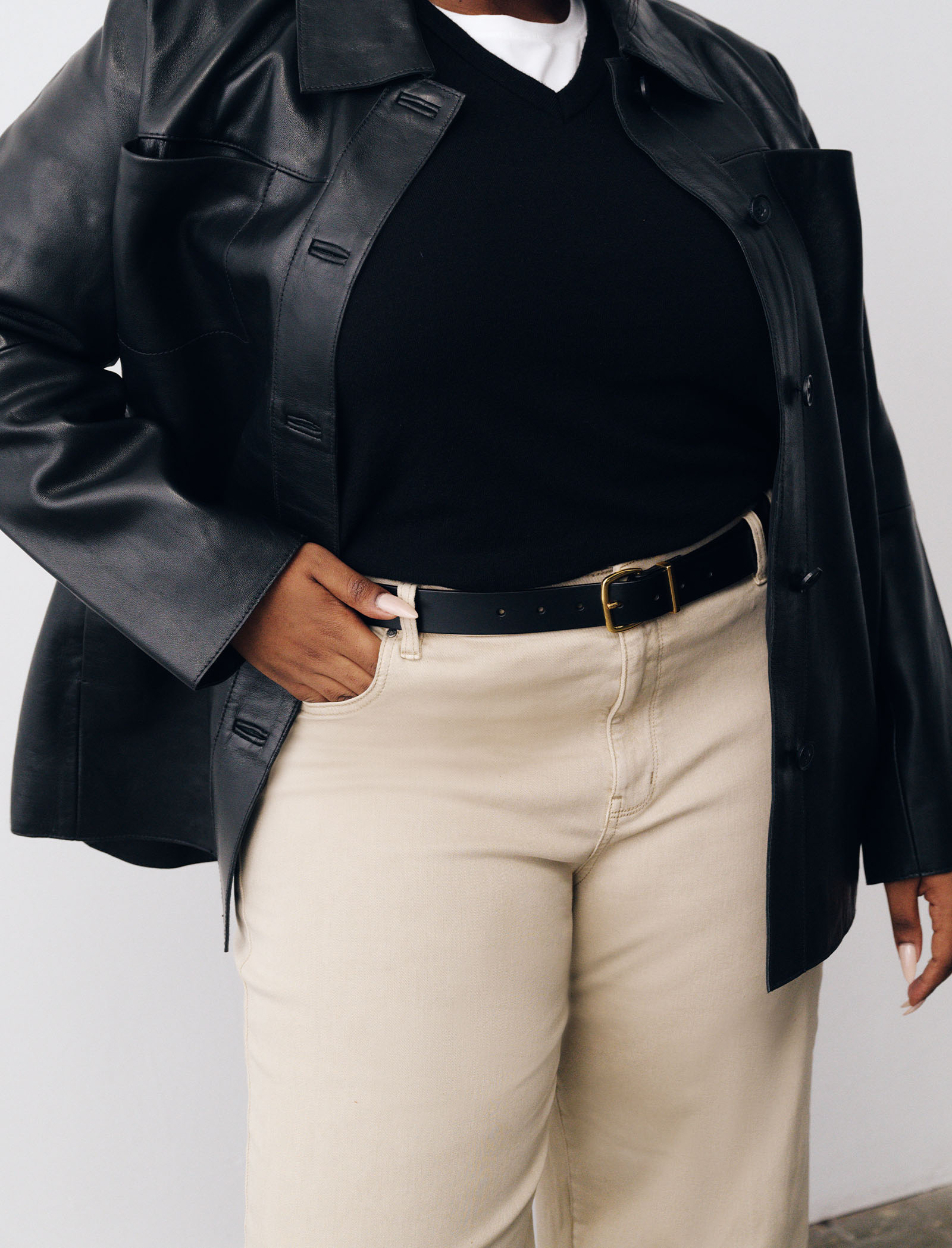 The Great Try-On Fall 2025, Who What Wear, khaki jeans trend