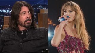 Dave Grohl on The Tonight Show Starring Jimmy Fallon and Taylor Swift on The Eras Tour (Taylor's Version).