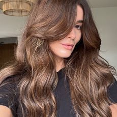 A selfie of Eleanor Vousden with loose waves